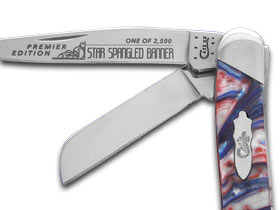 Case XX™ Knives Medium Stockman Slant Series Star Spangled Banner 1/2500 S9318STAR