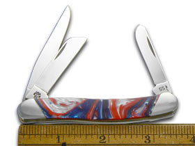 Case XX™ Knives Medium Stockman Slant Series Star Spangled Banner 1/2500 S9318STAR