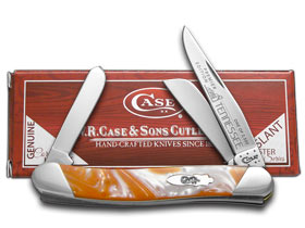 W.R. Case XX Knives Slant Series Tennessee Orange Corelon Med Stockman 1/2500 Pocket Knife S9318TN
