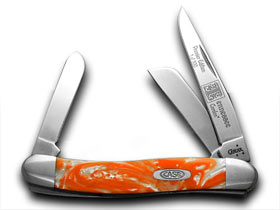 W.R. Case XX Knives Tennessee Orange Corelon 1/500 Stockman Pocket Knife 9318TN