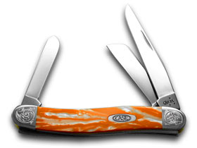 Case XX™ Knives Medium Stockman Engraved Bolster Tennessee Orange Corelon 9318TN/E