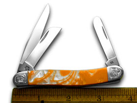 Case XX™ Knives Medium Stockman Engraved Bolster Tennessee Orange Corelon 9318TN/E