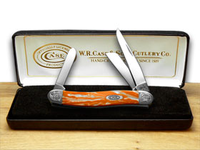 Case XX™ Knives Medium Stockman Engraved Bolster Tennessee Orange Corelon 9318TN/E