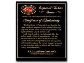 W.R. Case XX Knives Engraved Bolster Series White Prearl Genuine Corelon Stockman Pocket Knife 9318WP/E