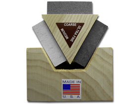 W.R. Case & Sons Cutlery Co.™ 09399 Knife Soft Arkansas Stone, Black Arkansas Stone, and Silicon Carbide Sharpening Kit