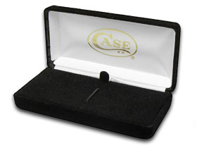 W.R. Case & Sons Cutlery Co.™ SINGLE VELVET BLACK BOX Knife Black Velvet Presentation Box