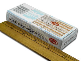 W.R. Case & Sons Cutlery Co.™ BOX LTE BL JEANS FLAG Q3 Knife cardboard Knife Box