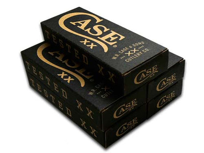 W.R. Case & Sons Cutlery Co.™ BOX STD BLACK Q5 Knife Black and Tan Cardboard Knife Box