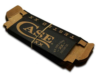 W.R. Case & Sons Cutlery Co.™ BOX STD BLACK Q5 Knife Black and Tan Cardboard Knife Box