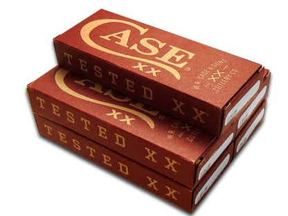 W.R. Case & Sons Cutlery Co.™ BOX STD RED Q5 Knife Red and Tan Cardboard Knife Box