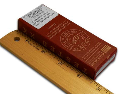 W.R. Case & Sons Cutlery Co.™ BOX STD RED Q5 Knife Red and Tan Cardboard Knife Box