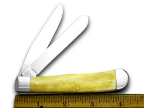 W.R. Case XX Knives Collector's Cole Younger 1/500 Antique Bone Trapper Pocket Knife ANT-CY