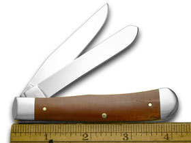 W.R. Case XX Knives Chestnut Bone Duck Hunting 1/600 Trapper Pocket Knife CN-DUCK