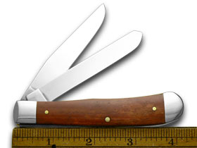 W.R. Case XX Knives Friends of Coal Friends in Low Places Chestnut Bone Trapper 1/500 Pocket Knife CN-FILP
