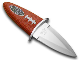 Canal Street Cutlery Co.™ Football Fixed Blade CTF10 Football Leather 400 Series Stainless Steel Knife