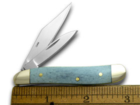 Frost Cutlery™ Little Peanut 40-107BSB Blue Bone 440 Stainless Steel Pocket Knife