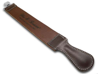 Hen and Rooster Knives™  Knife Dark Brown Leather Razor Strop