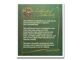 Hen & Rooster Father Daughter Set Genuine Mother of Pearl 1/500 Barlow Pocket Knife Set HR-FD/PI