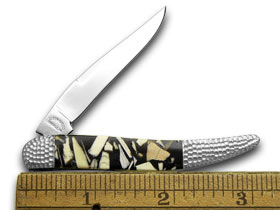 Schatt & Morgan Genuine Mammoth Ivory 1/50 Toothpick Pocket Knife 110MAM