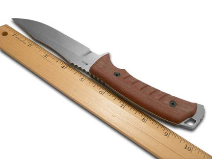 SOG Specialty Knives™ Pillar LTD Fixed Blade UF1007-BX Red Canvas Micarta CPM S35VN Stainless Steel Knife