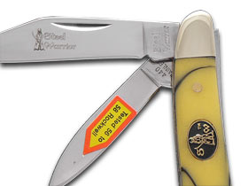 Steel Warrior™ Peanut SW-107FM Funky Monkey Composite 440 Stainless Steel Pocket Knife