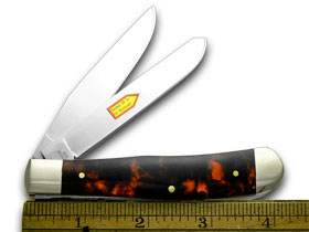 Steel Warrior™ Trapper SW-108ITS Imitation Tortoise Shell 440 Stainless Steel Pocket Knife