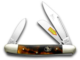 Steel Warrior™ Wrangler Stockman SW-112ITS Imitation Tortoise Shell 440 Stainless Steel Pocket Knife