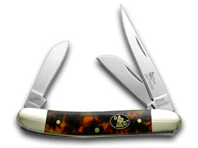 Steel Warrior™ Range Rider Stockman SW-114ITS Imitation Tortoise Shell 440 Stainless Steel Pocket Knife