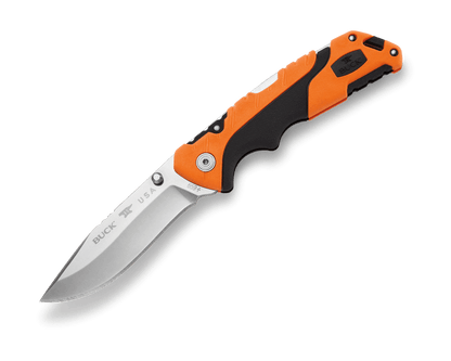 Buck Large Pursuit Lockback 0659ORS-B Orange Versaflex and Black GFN & S35VN Stainless Steel