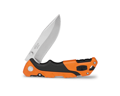 Buck Large Pursuit Lockback 0659ORS-B Orange Versaflex and Black GFN & S35VN Stainless Steel