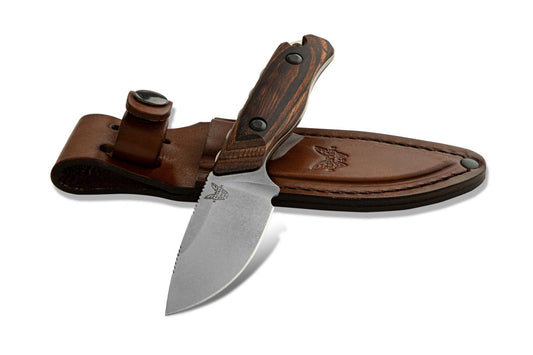 Benchmade, Inc.™ Hidden Canyon Hunter Fixed Blade 15017 Stabilized Wood CPM-S30V Stainless Steel Knife