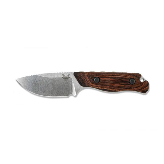 Benchmade, Inc.™ Hidden Canyon Hunter Fixed Blade 15017 Stabilized Wood CPM-S30V Stainless Steel Knife