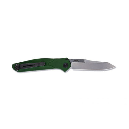 Benchmade, Inc.™ Auto Osborne 9400 Green Anodized 6061-T6 Aluminum CPM-S30V Stainless Steel Pocket Knife