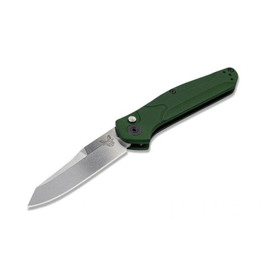 Benchmade, Inc.™ Auto Osborne 9400 Green Anodized 6061-T6 Aluminum CPM-S30V Stainless Steel Pocket Knife