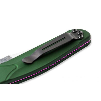 Benchmade, Inc.™ Auto Osborne 9400 Green Anodized 6061-T6 Aluminum CPM-S30V Stainless Steel Pocket Knife