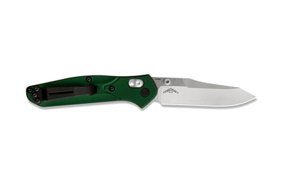 Benchmade, Inc.™ Mini Osborne 945 Green Anodized 6061-T6 Aluminum CPM-S30V Stainless Steel Pocket Knife