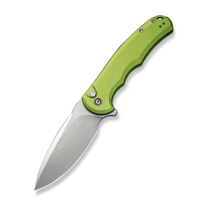 CIVIVI Knives™ Praxis Button Lock C18026E-3 Green Aluminum Nitro-V Stainless Steel Pocket Knife