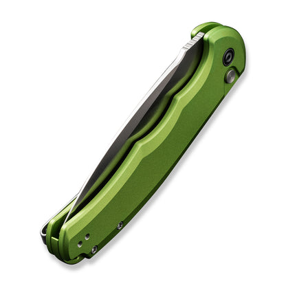 CIVIVI Knives™ Praxis Button Lock C18026E-3 Green Aluminum Nitro-V Stainless Steel Pocket Knife