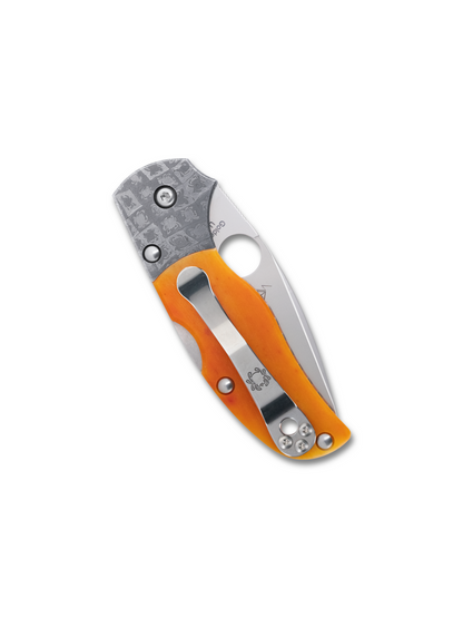Spyderco Knives™ Native 5 Lockback C41BA50TH Amber Bone CPM S90V Stainless Steel Pocket Knife