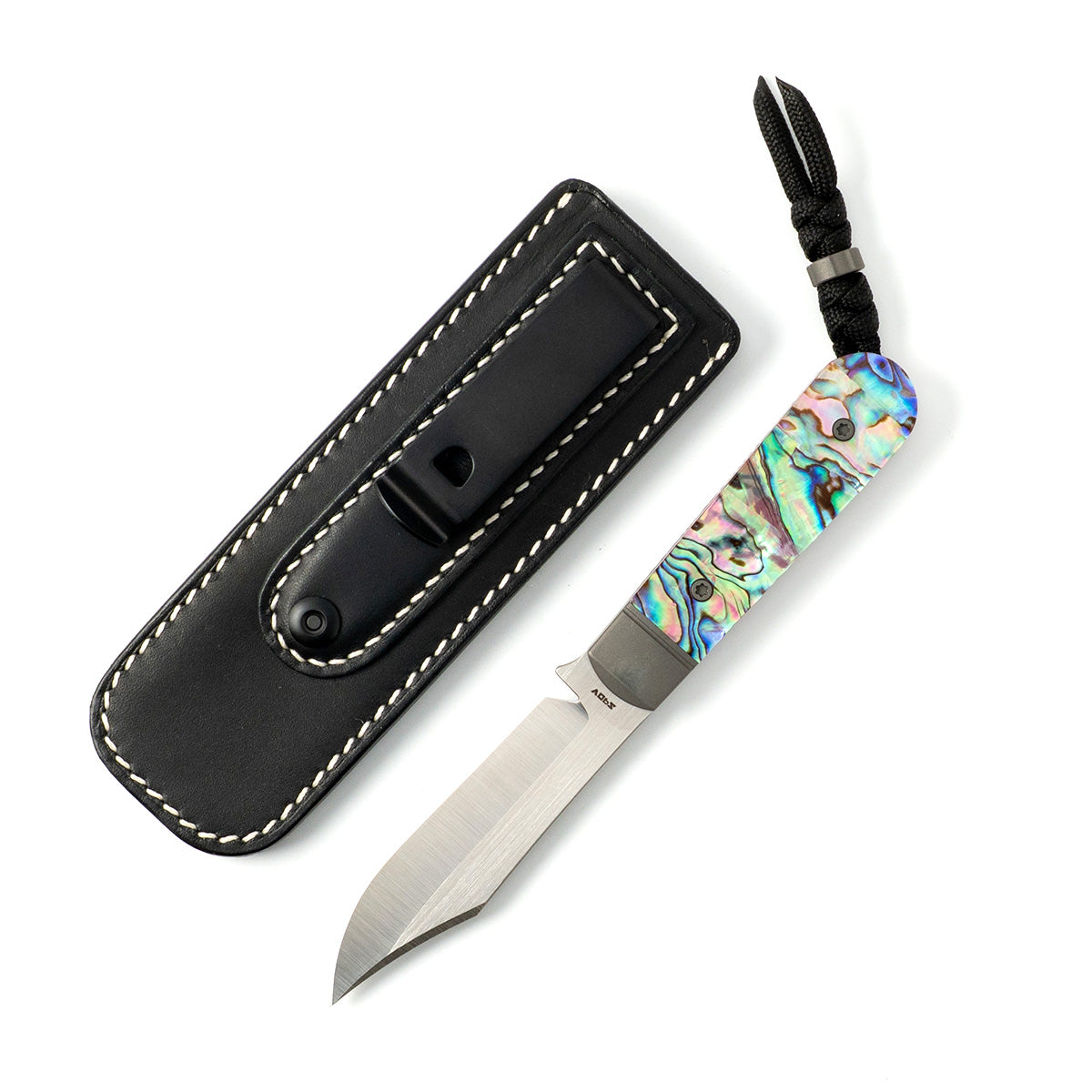 Jack Wolf Backwoods FIXedc BACKW-FX-01-ABALONE Abalone S90V Steel