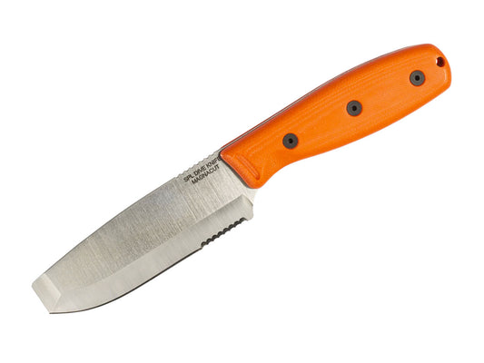 Ontario Knives™ Fixed Blade Dive Knife 6140 Orange G-10 Magnacut Stainless Steel Knife