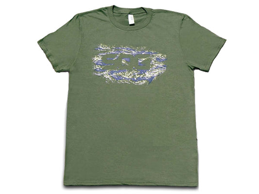 SOG Specialty Knives™ 26 SHIRT GREEN CAMO MED Knife 100% Cotton T-shirt