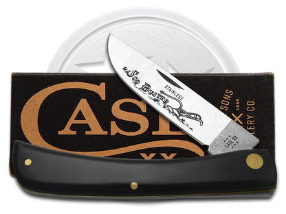 W.R. Case XX Knives Black Synthetic Sodbuster Pocket Knife 00092