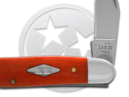 W.R. Case XX Knives Muskrat Smooth Red Bone 12517 Stainless 1/500 Pocket Knife