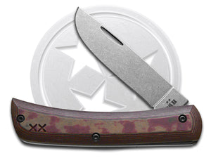 W.R. Case XX Knives Sod Buster Jr XR Crossroads Slane Richlite 64265 S35VN Stainless 1/500 Pocket Knife