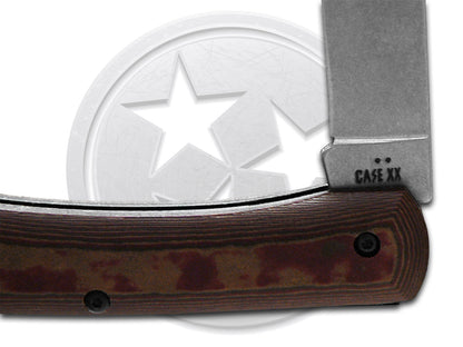 W.R. Case XX Knives Sod Buster Jr XR Crossroads Slane Richlite 64265 S35VN Stainless 1/500 Pocket Knife