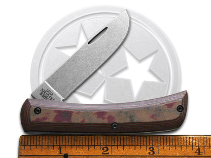 W.R. Case XX Knives Sod Buster Jr XR Crossroads Slane Richlite 64265 S35VN Stainless 1/500 Pocket Knife