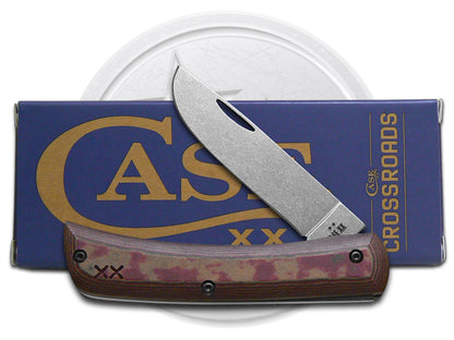 W.R. Case XX Knives Sod Buster Jr XR Crossroads Slane Richlite 64265 S35VN Stainless 1/500 Pocket Knife