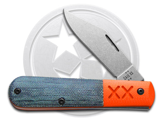 W.R. Case XX Knives Barlow XR Crossroads Blue Denim S35VN Steel 64266 Pocket Knife