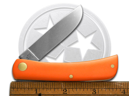 W.R. Case XX Knives Sod Buster Jr Aliens Orange Synthetic 80502ALS Stainless Pocket Knife